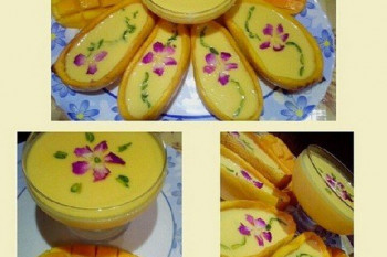 طرز تهیه فرنی انبه خوشمزه و مقوی