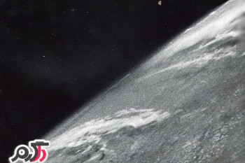 رونمایی نخستین عکس فضایی که از زمین گرفته شد
