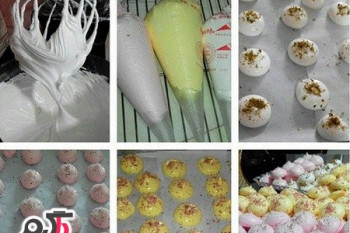 طرز تهیه شیرینی مرنگ یا پفکی