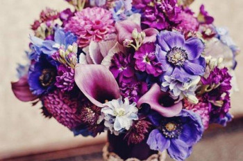 دسته گل جدید عروس با گل های شیک و زیبا
