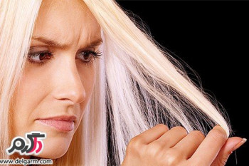 درمان خانگی موهای آسیب دیده بر اثر رنگ مو