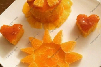 طرز تهیه پخت کرپ پنیری با سس پرتقال ساده و خوشمزه