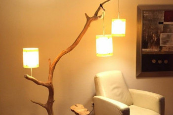 15 ایده در استفاده از چوب درختان در دکوراسیون داخلی منزل
