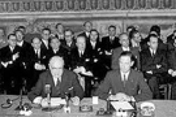 امضاي قرارداد تأسيس بازار مشترك اروپا (1957م) 