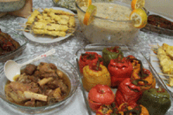  دلمه برگ مو بدون گوشت 