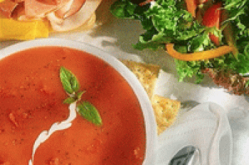سوپ گوجه فرنگی 