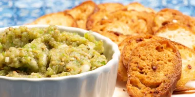 طرز تهیه کراستینی بادمجان پیش غذا ساده و رژیمی