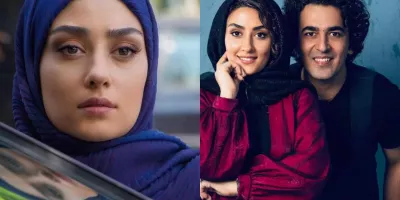 ست استایل اسپرت و خاص الهام طهموری در جشن تولد همسر بازیگرش !!