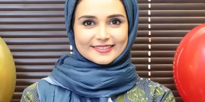 قابی متفاوت از خانم مجری و همسرش در سالگرد ازدواجشان!