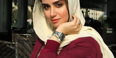 تولد فوق لاکچری هانیه غلامی با تم بنفش رنگ!