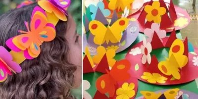 برای جشن های مدرسه از این تاج و کلاه ها ایده بگیر !