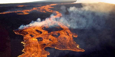 فوران بزرگترین آتشفشان فعال جهان پس از ۳۸ سال سکوت!