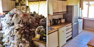 عکس های قبل و بعد از تمیز کردن که حس خوبی به شما میدهد!