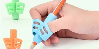 وسیله ای کاربردی برای دانش آموزانی که نمیتوانند مداد را در دست بگیرند!