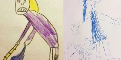 این تصاویر ثابت می کنند کودکان با استعدادترین هنرمندان هستند!