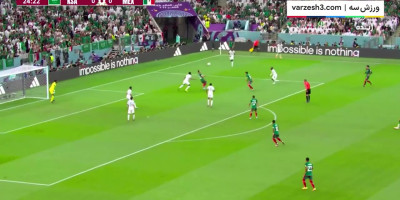 خلاصه بازی مکزیک ۲ - ۱ عربستان جام جهانی ۲۰۲۲ قطر گزارش فارسی