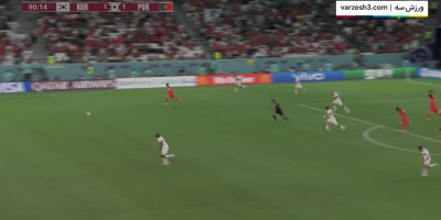 خلاصه بازی بین کره جنوبی ۲ - ۱ پرتغال جام جهانی ۲۰۲۲ قطر