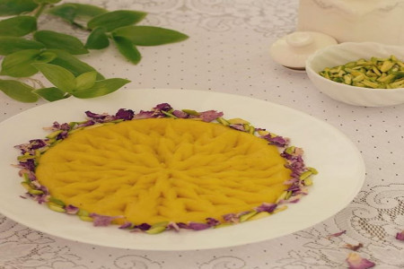 تزیین حلوا مجلسی با 30 ایده شیک برای مجالس و مهمانی ها