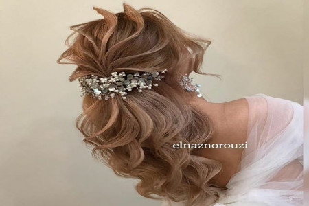 عکس مدل شینیون مو مجلسی در انواع طرح و استایل های لاکچری - سری 4