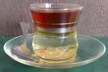 طرز تهیه چای دورنگ مجلسی