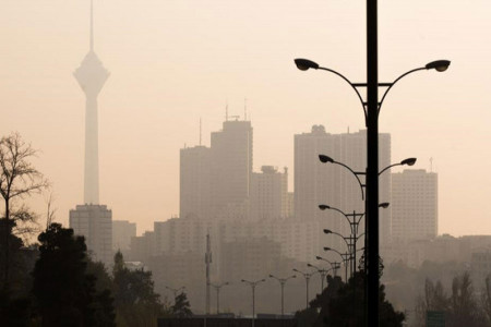 آلودگی هوای تهران امروز دوشنبه