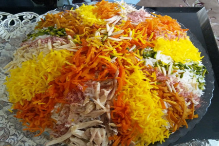 طرز تهیه شیرین پلو + نکات ریز