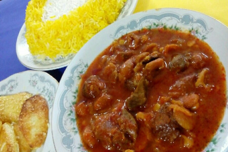 آموزش کامل و طرز تهیه خورش برگه زردآلو بی نظیر و خوشمزه