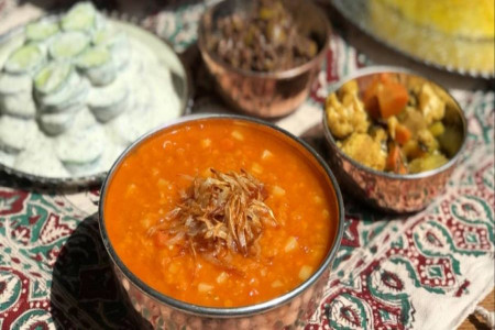 طرز تهیه خورش عدس خوشمزه با گوشت + فواید عدس