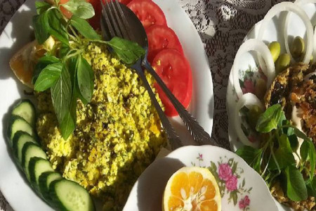طرز تهیه پنیر برشته شمالی