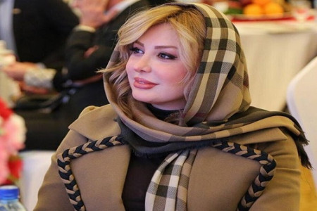 واکنش نیوشا ضیغمی در مورد منتشر نکردن عکسی از فرزندش + فیلم