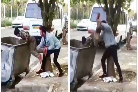 پیدا شدن کودک زباله گرد آزار دیده!