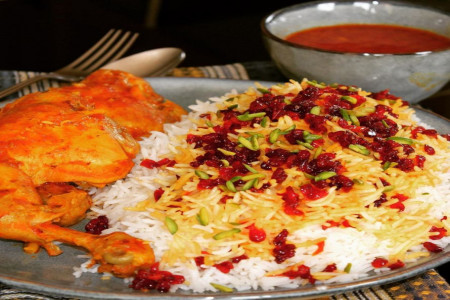 آشنایی با کالری، ارزش غذایی زرشک پلو با مرغ