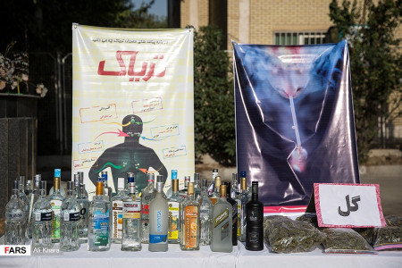 تصاویر دستگیری فروشندگان مواد مخدر