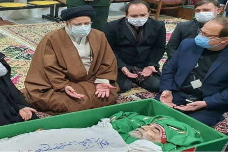 تصویر پیکر شهید محسن فخریزاده