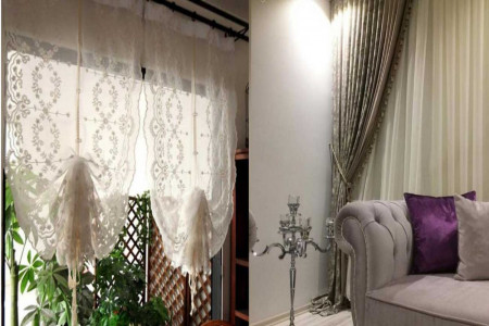 تصاویری خاص و دیدنی از مدل پرده مدرن مخصوص نوروز