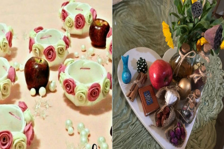 سفره هفت سین 99 با ایده های تزیین زیبا و چیدمان لاکچری + عکس
