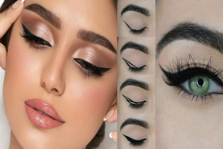 انواع خط چشم جدید دخترانه و زنانه جدید با عکس ژورنالی شیک