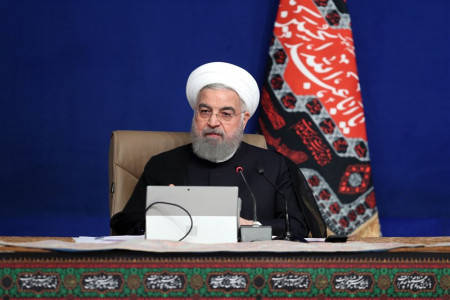 پیام تسلیت درگذشت استاد شجریان توسط حسن روحانی