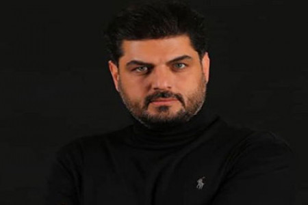 عکس خانوادگی سام درخشانی در شمال