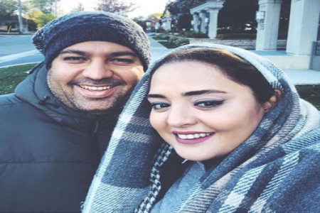 عکسی از کودکی نرگس محمدی و همسرش علی اوجی