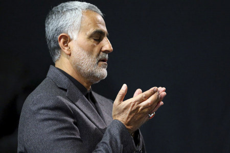مراسم عزاداری سردار سلیمانی در مشهد