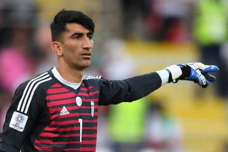 بیرانوند نامزد برترین عکس AFC شد