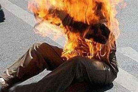 جانبازی که خودسوزی کرده بود در بیمارستان فوت شد