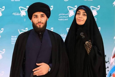 اولین عکس منتشر شده از الهام چرخنده و همسرش سیدمحمد درویشی