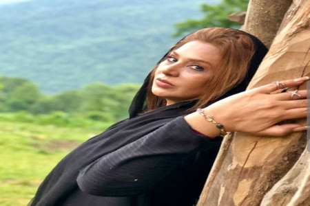 تصاویری عاشقانه از نسرین مقانلو و عشق زندگیش