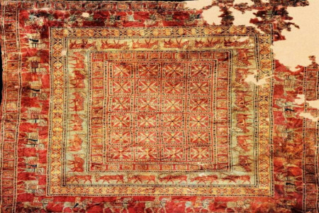 تصویری دیدنی از قدیمی ترین قالیچه ی جهان