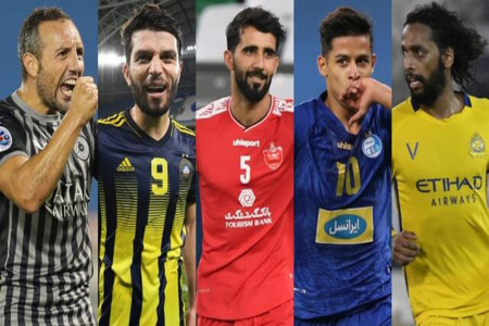 بهترین مهاجم های آسیا