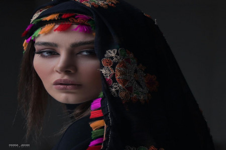 سحر قریشی در کنار کارگردان معروف !