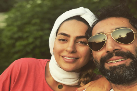 تبلیغ جالب هادی کاظمی و همسرش سمانه پاکدل !