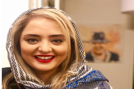 سلفی جدید نرگس محمدی در ارتفاعات دربند !